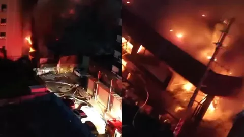 广东汕尾电器城火灾