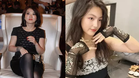 李湘王诗龄看秀