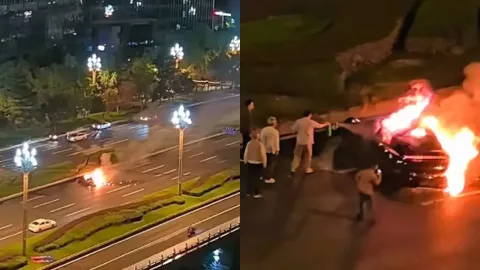 成都小米SU7车祸烧死